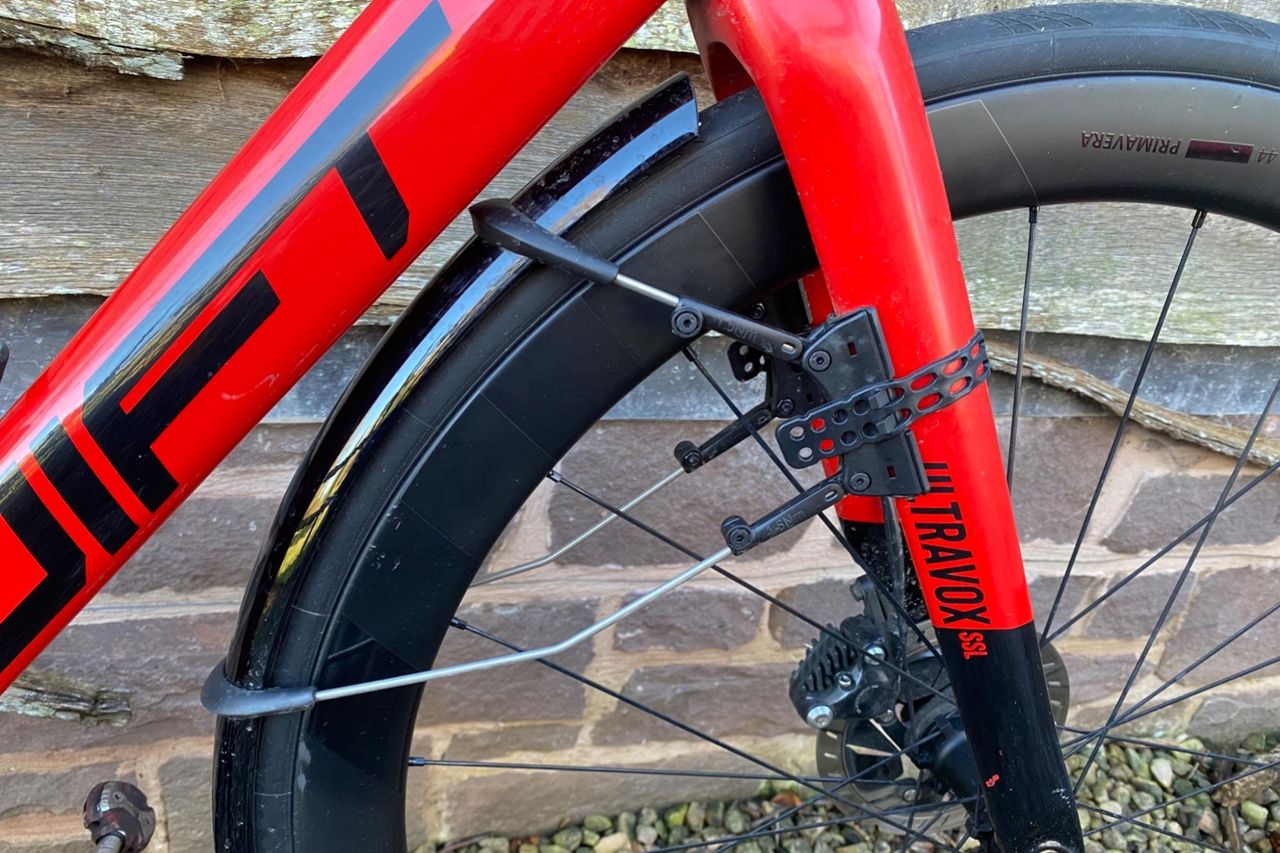 SKS Raceblade Pro XL Stealth Series fender/ mudguard set review ...