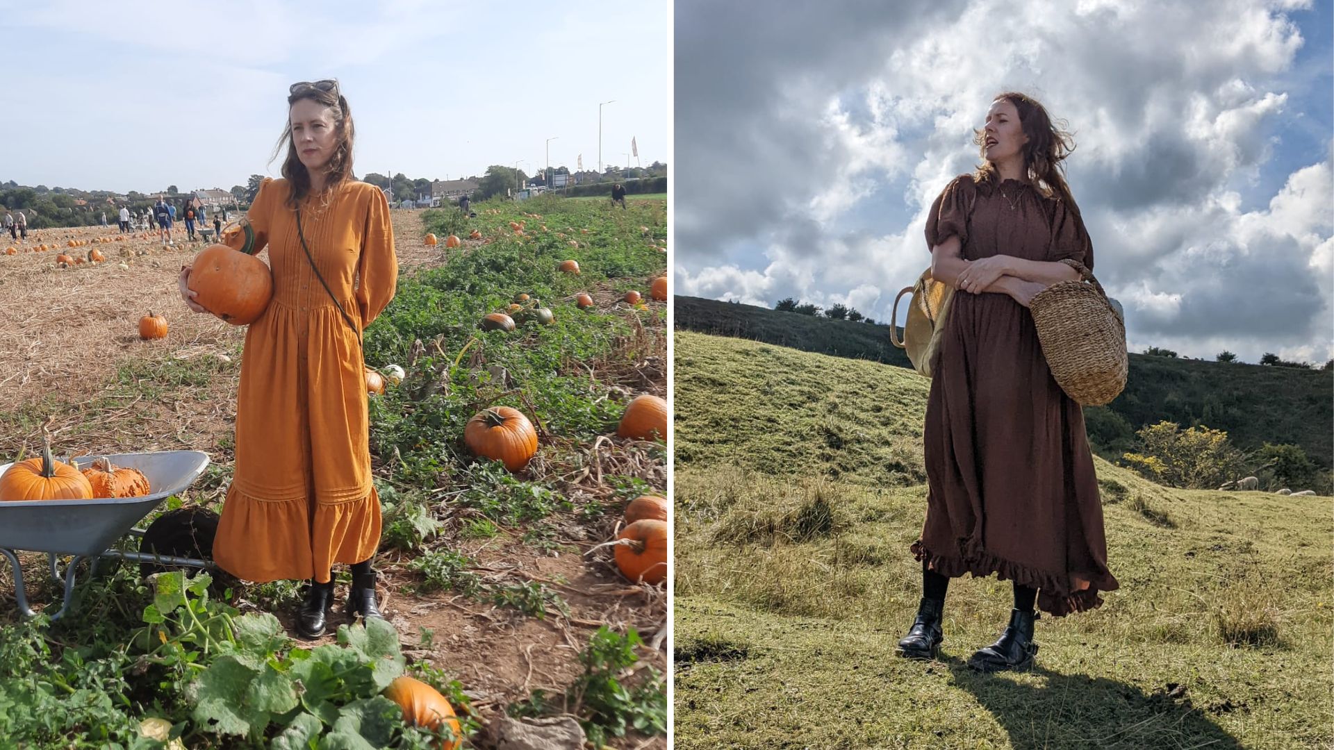 Bryony Kimmings in the countryside