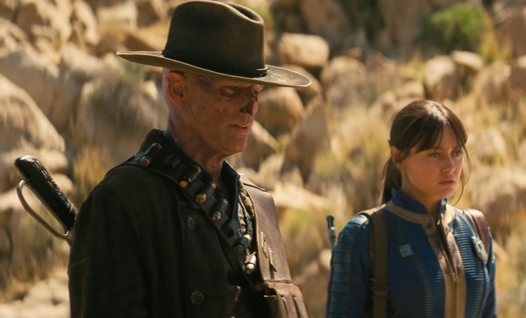 The Ghoul and Lucy in Fallout