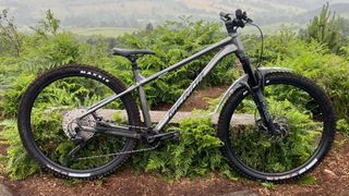 The Merida Big Trail MTB seen side on