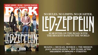 The cover of Classic Rock 350, featuring Led Zeppelin