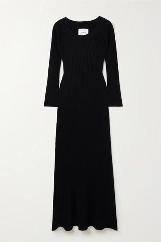 Lisa Yang Marvin Ribbed Cashmere Midi Dress