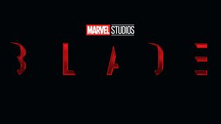 The official logo for Marvel Studios' Blade movie, with red text on a black background
