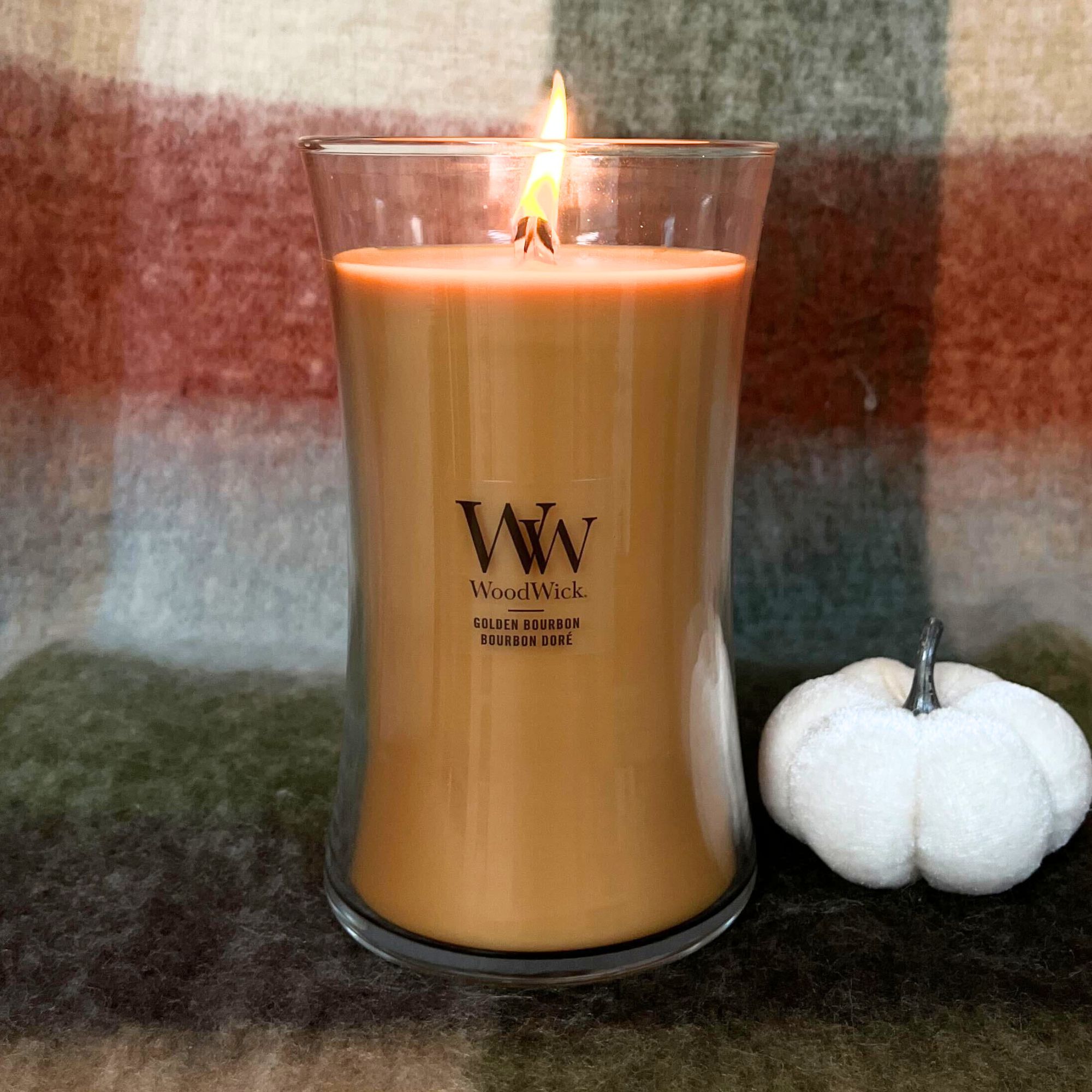 Woodwick Golden Bourbon 