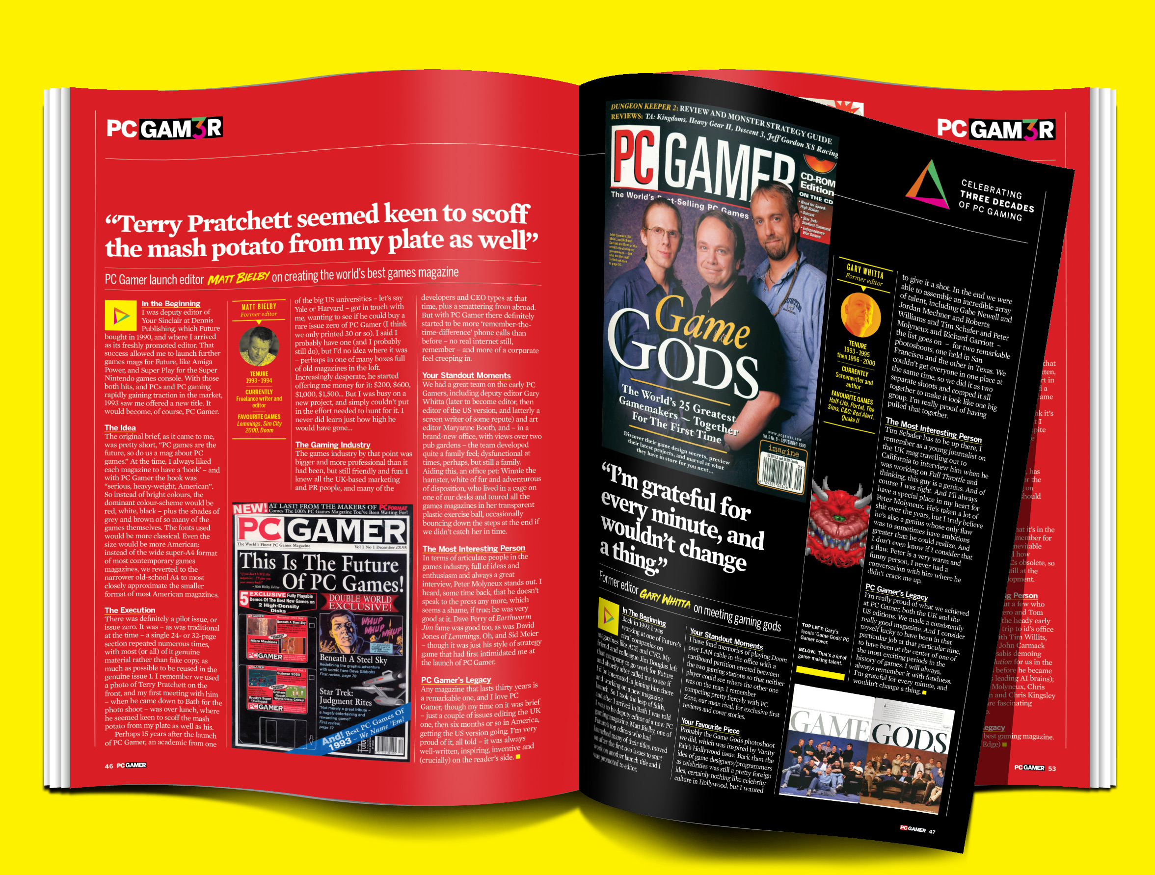 Número del 30 aniversario de la revista PC Gamer