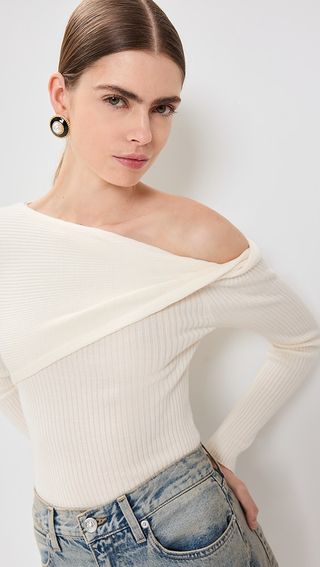 Reformation Lilou Regenerative Merino Sweater