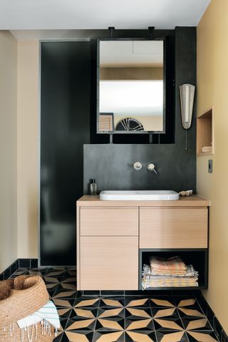 bathroom organization ideas - vanity unit