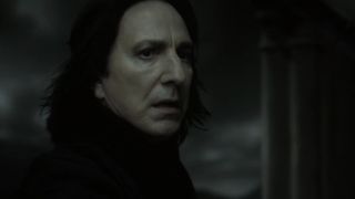 Snape staring ahead