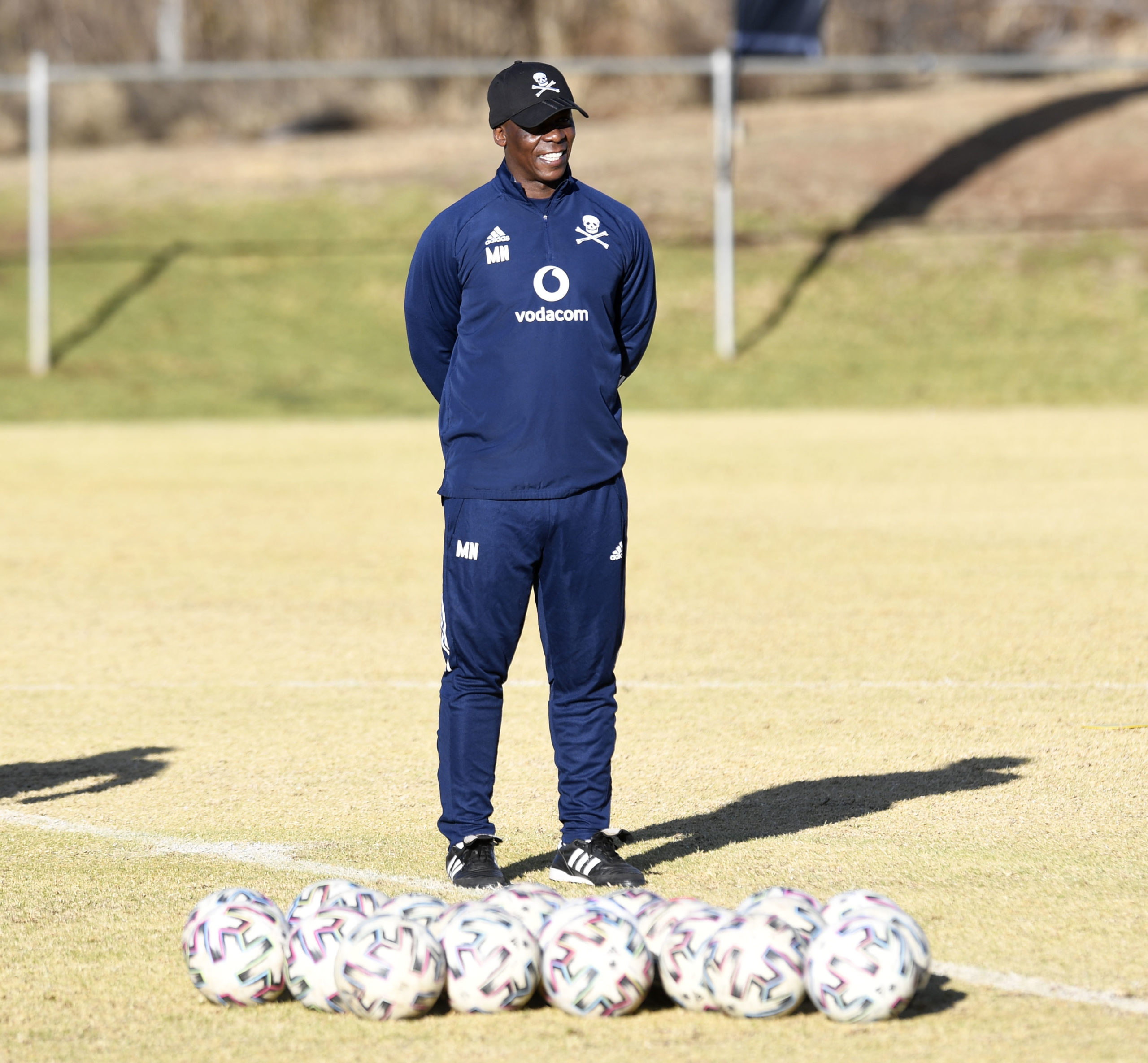 Orlando Pirates coach Mandla Ncikazi 