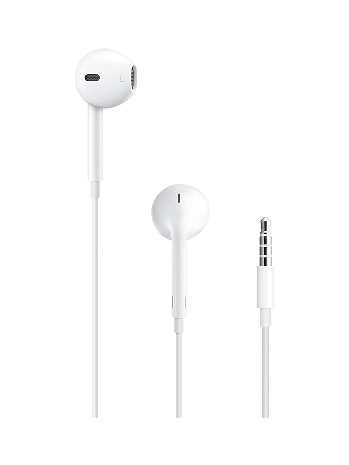 Apple Earpods Headphones With 3.5mm Plug, Wired Ear Buds With Built-In Remote to Control Music, Phone Calls, and Volume