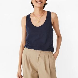 Hush Cotton Slub Tank Top