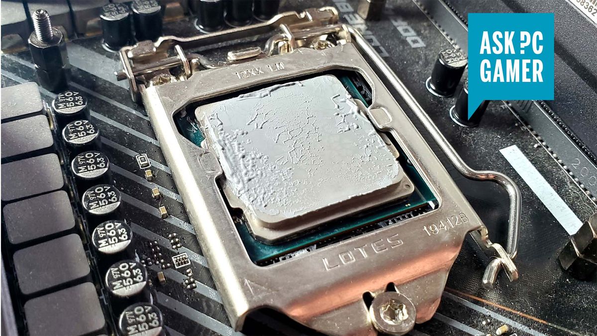 Application of Thermal Paste on Processor Chips
