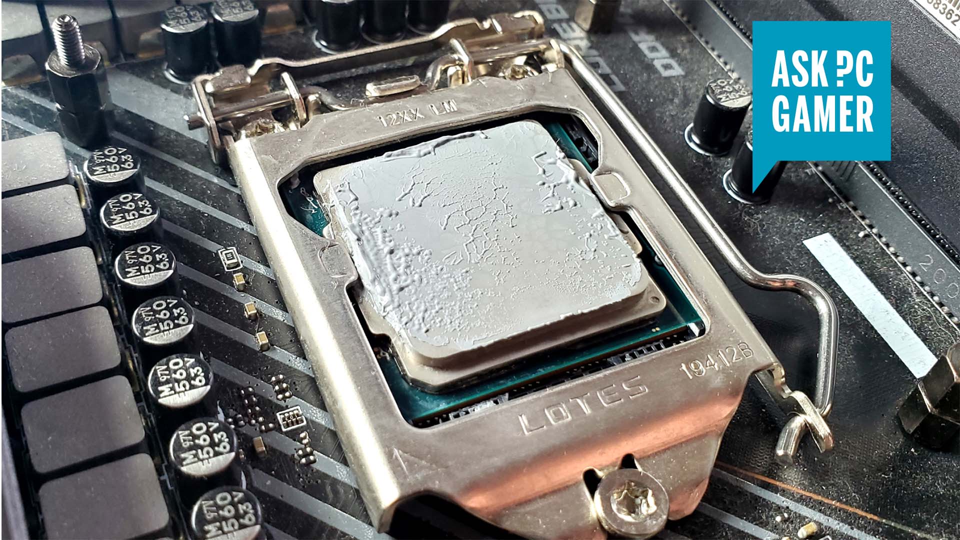 How to apply and clean off thermal paste