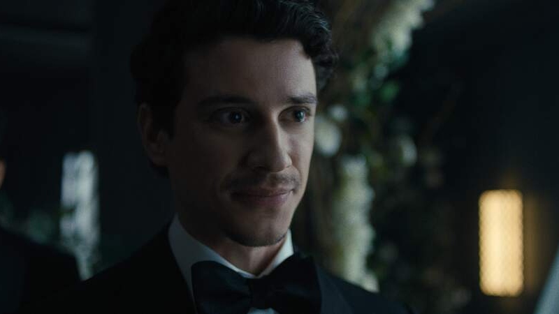 Head shot of Adam DiMarco as Nicky Cunningham in Something Very Bad Is Going to Happen