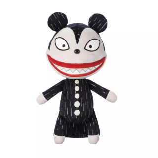 Vampire Teddy Plush on a plain background