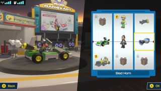 Mario Kart Live Home Player2 Outfit Selection