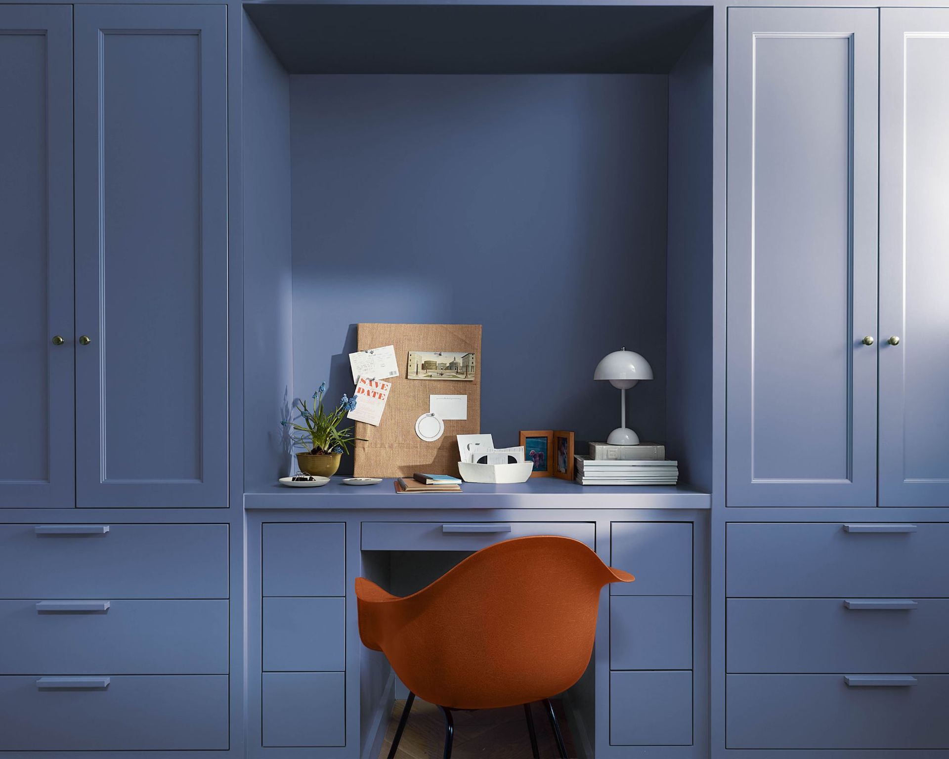 blue bedroom
