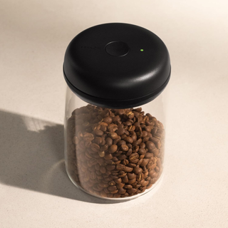 Atmos electric coffee bean cannister