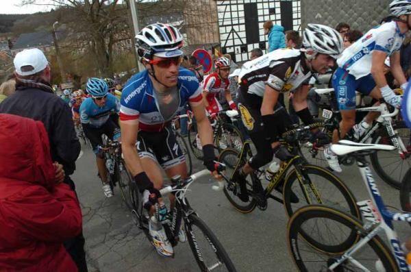 Sylvain Chavanel (Omega Pharma-QuickStep) struggled to make an impact.