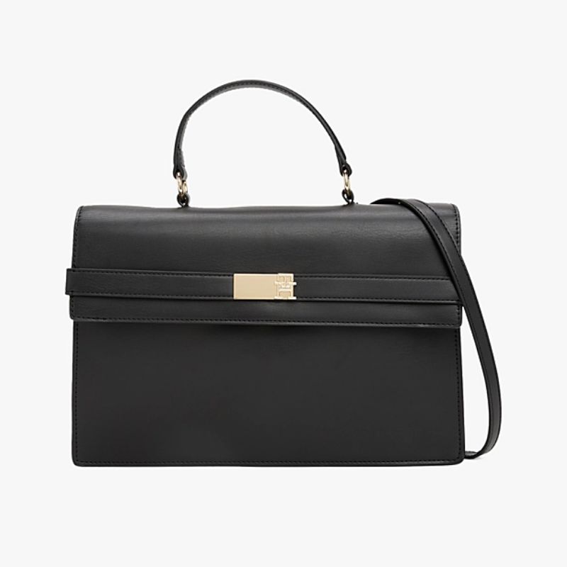 black satchel