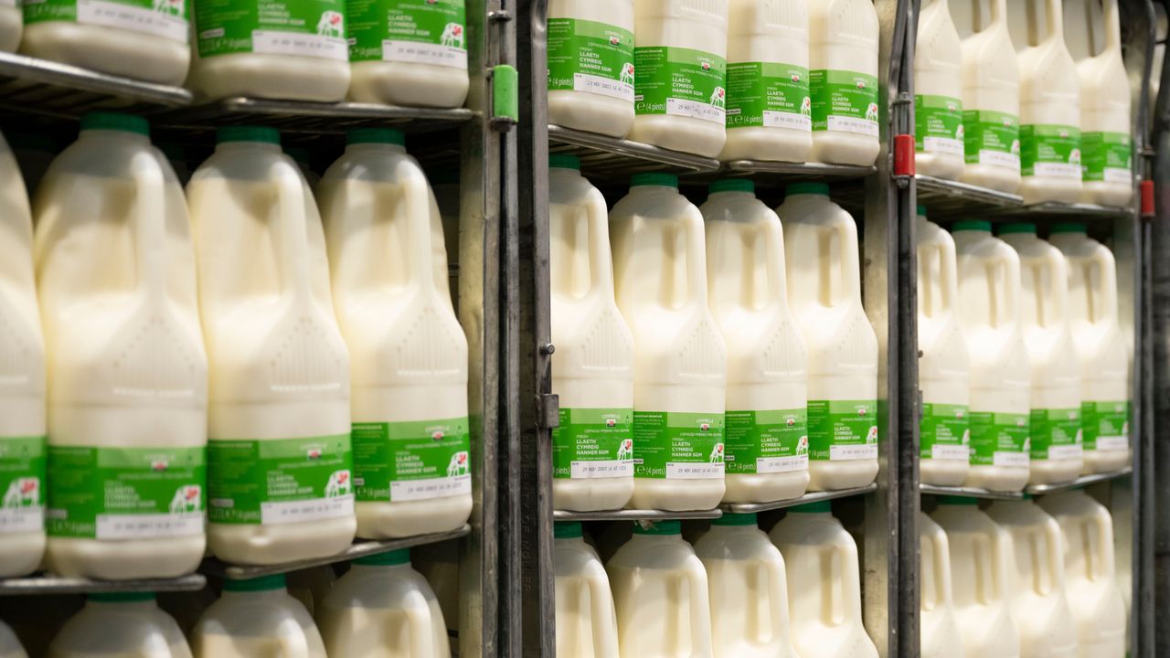 supermarket milk change