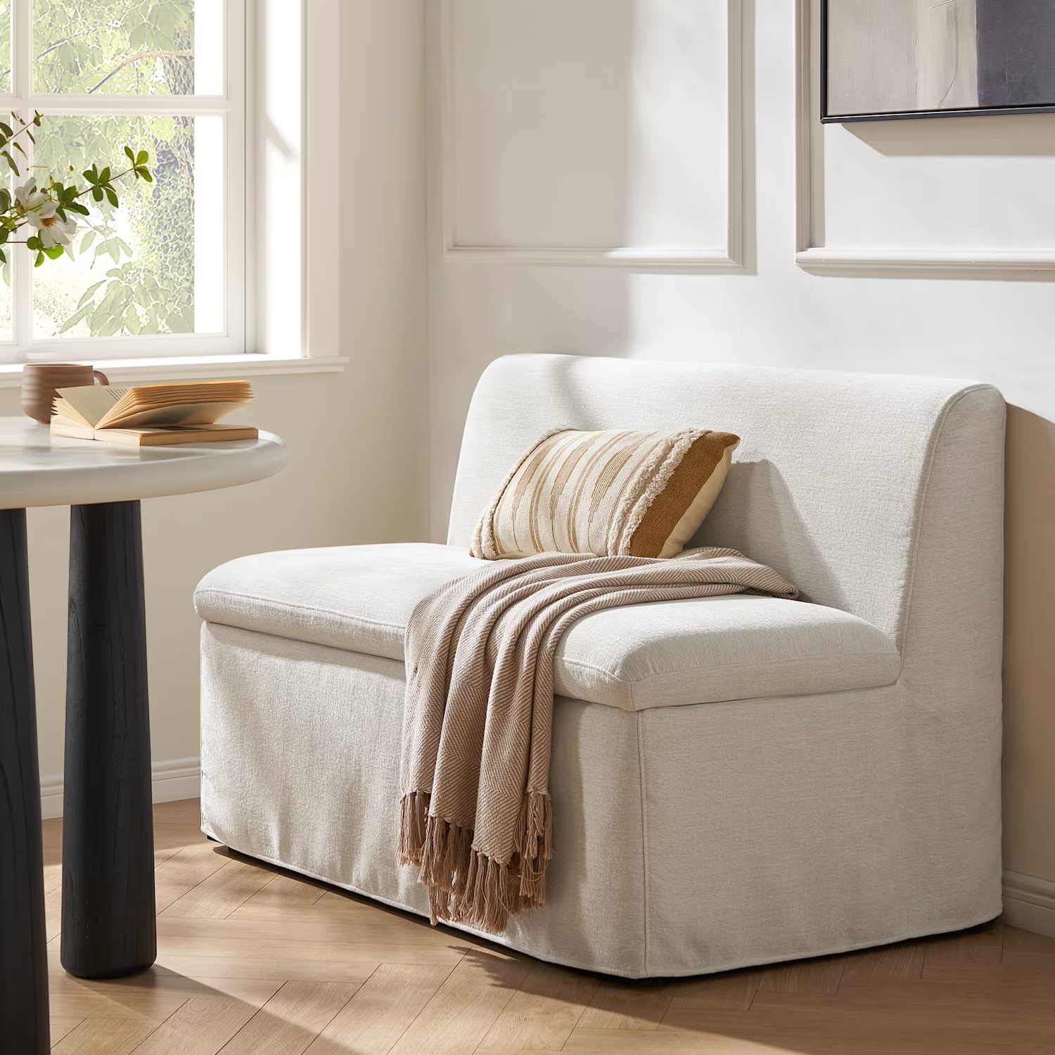 Castlery, Callie Storage Banquette Bench