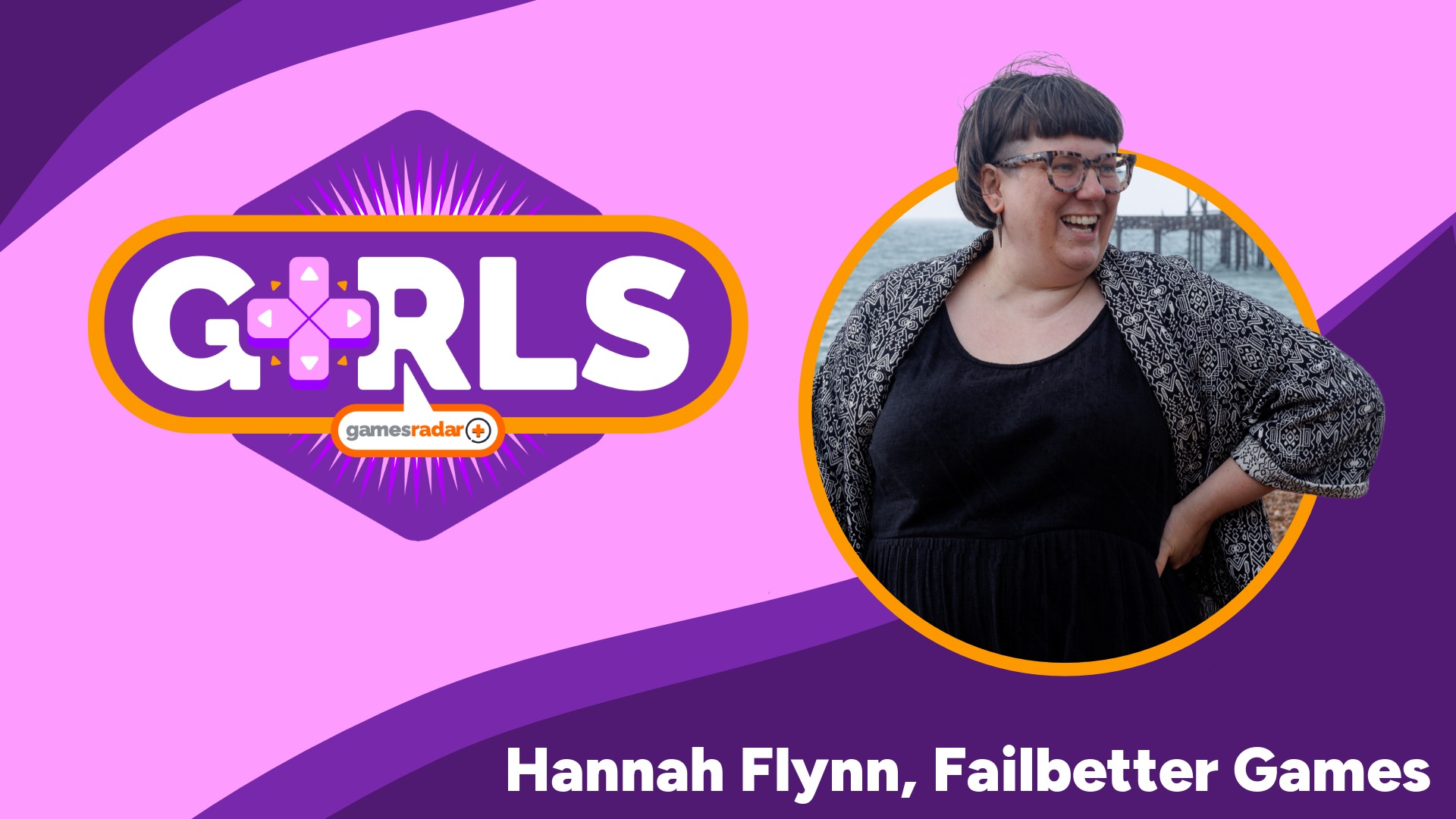 Hannah Flynn, Failbetter Games' Communications Director on the GamesRadar+ G+RLS podcast