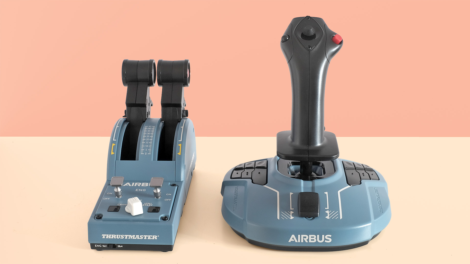 Thrustmaster TCA Quadrant Add-On Airbus Edition Joysticks • Price »
