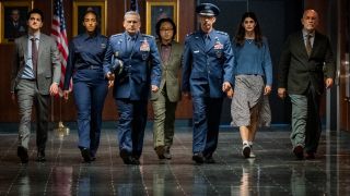 The Space Force team on Netflix