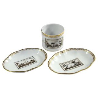 Antique porcelain dishes from Chairish