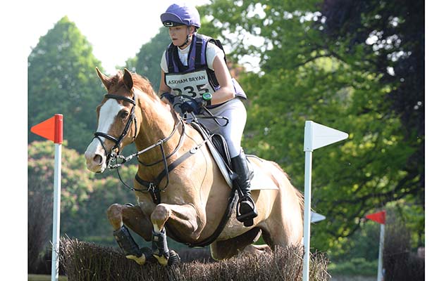 Emily King (GBR) riding DARGUN in the CCIYR ** Section C of the Houghton International Horse Trials at Houghton Hall near Kings Lynn in Norfolk, UK between 26th - 29th May 2016