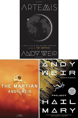 Andy Weir's 3-Book Collection Set (project Hail Mary, Artemis, the Martian)