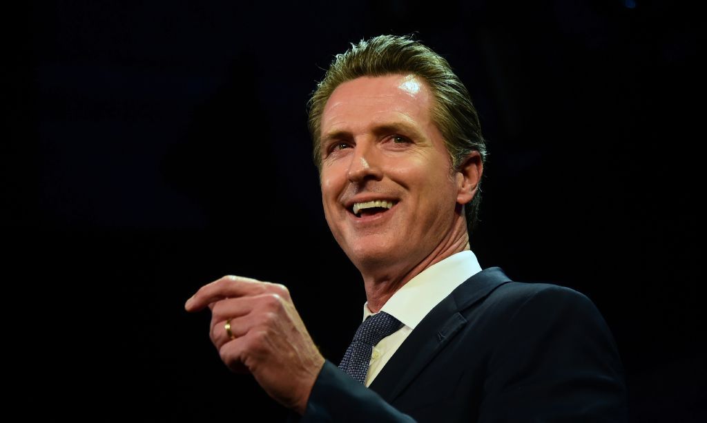 Gavin Newsom.