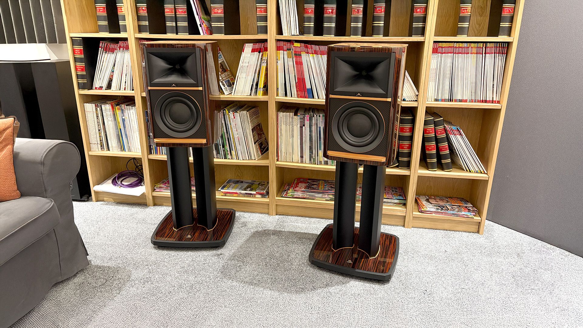JBL’s high-end stereo speakers are powerful, spellbinding performers that deserve to be heard