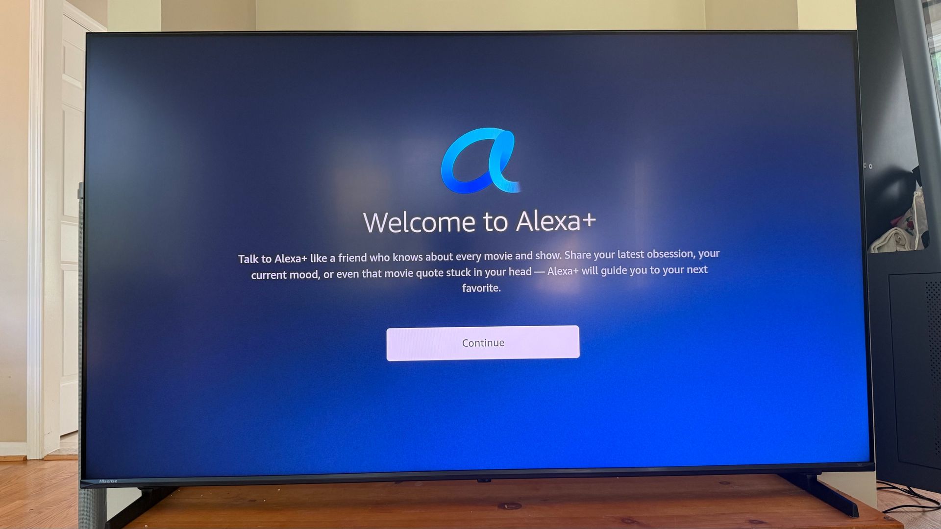 The Hisense U6SF Pro comes with Alexa+ built in