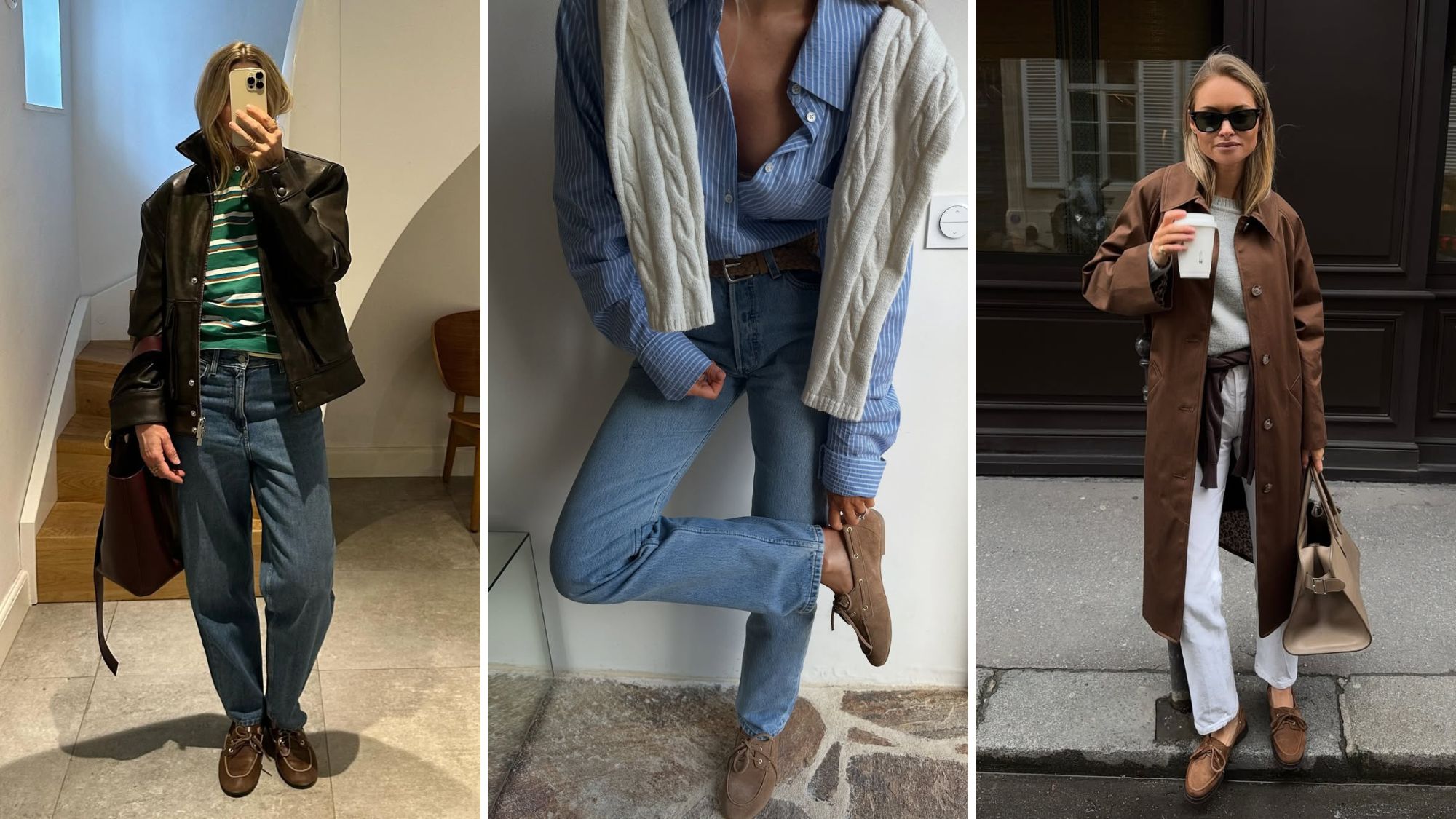 denise norgaard and claire rose cliteur wearing boat shoes