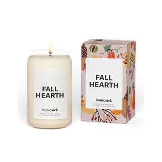 Homesick Premium Scented Candle Fall Hearth