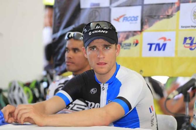 Sprinter Theo Bos (Blanco)