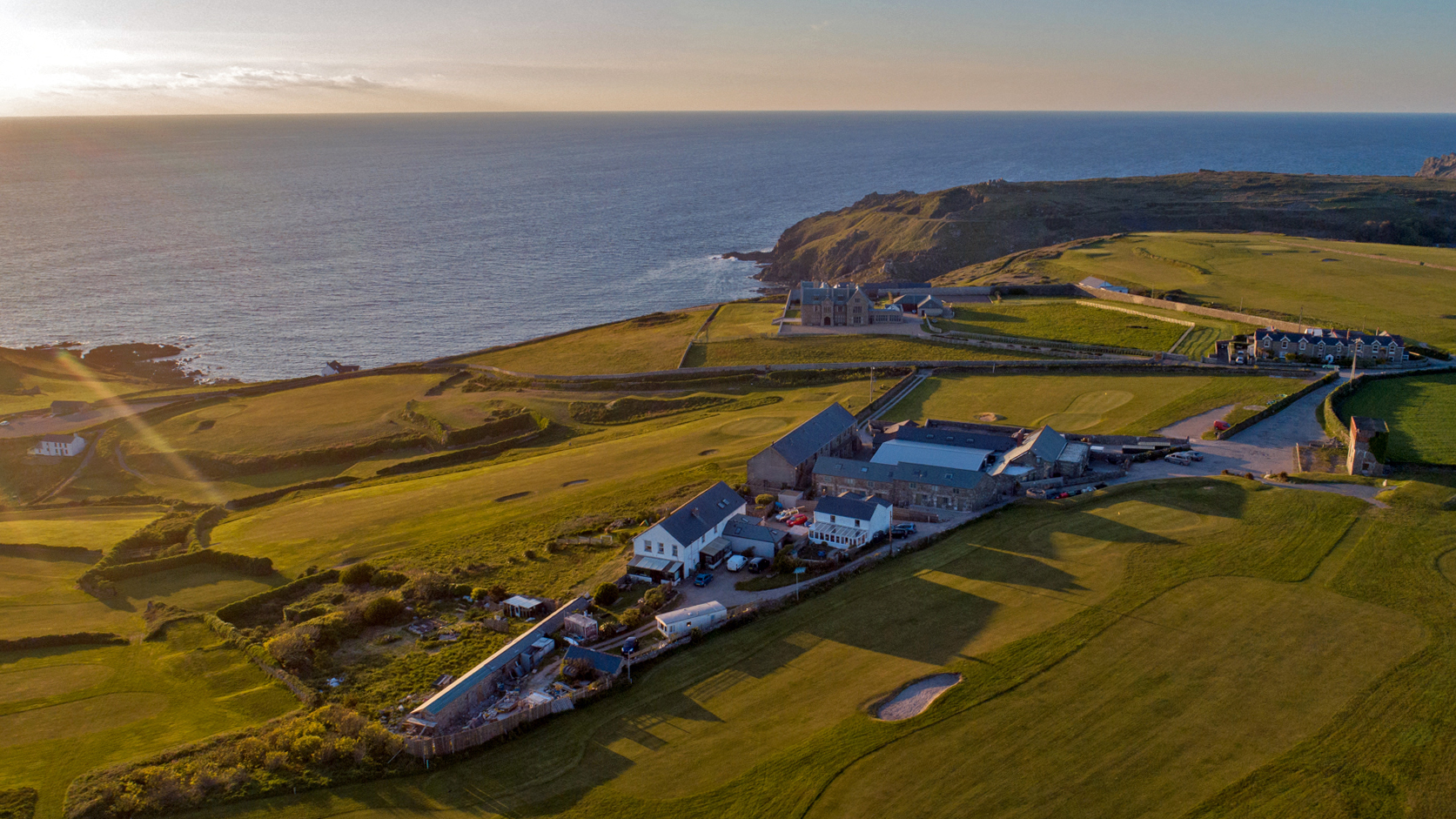 Cape Cornwall - Aerial