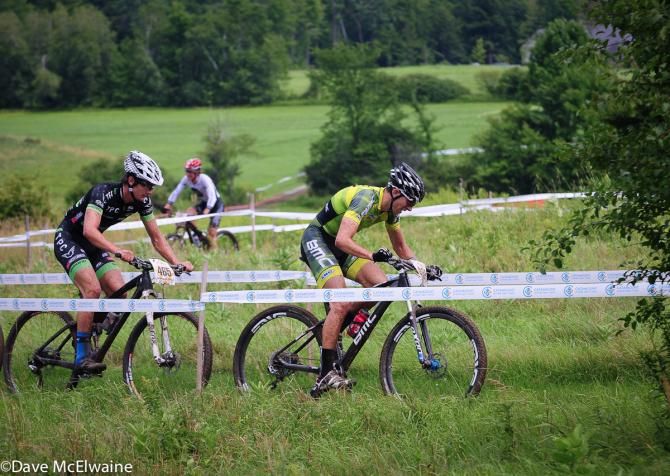 Kerry Werner (BMC Project) could not ride Hoke off his wheel