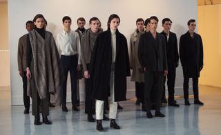 A clean slate at Christophe Lemaire who dropped his first name but not that polished minimalism.