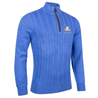 Glenmuir Mens Cashmere Ryder Cup Golf Sweater | Available at Glenmuir