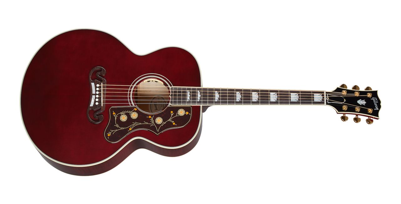 Gibson SJ-200 in Wine Red