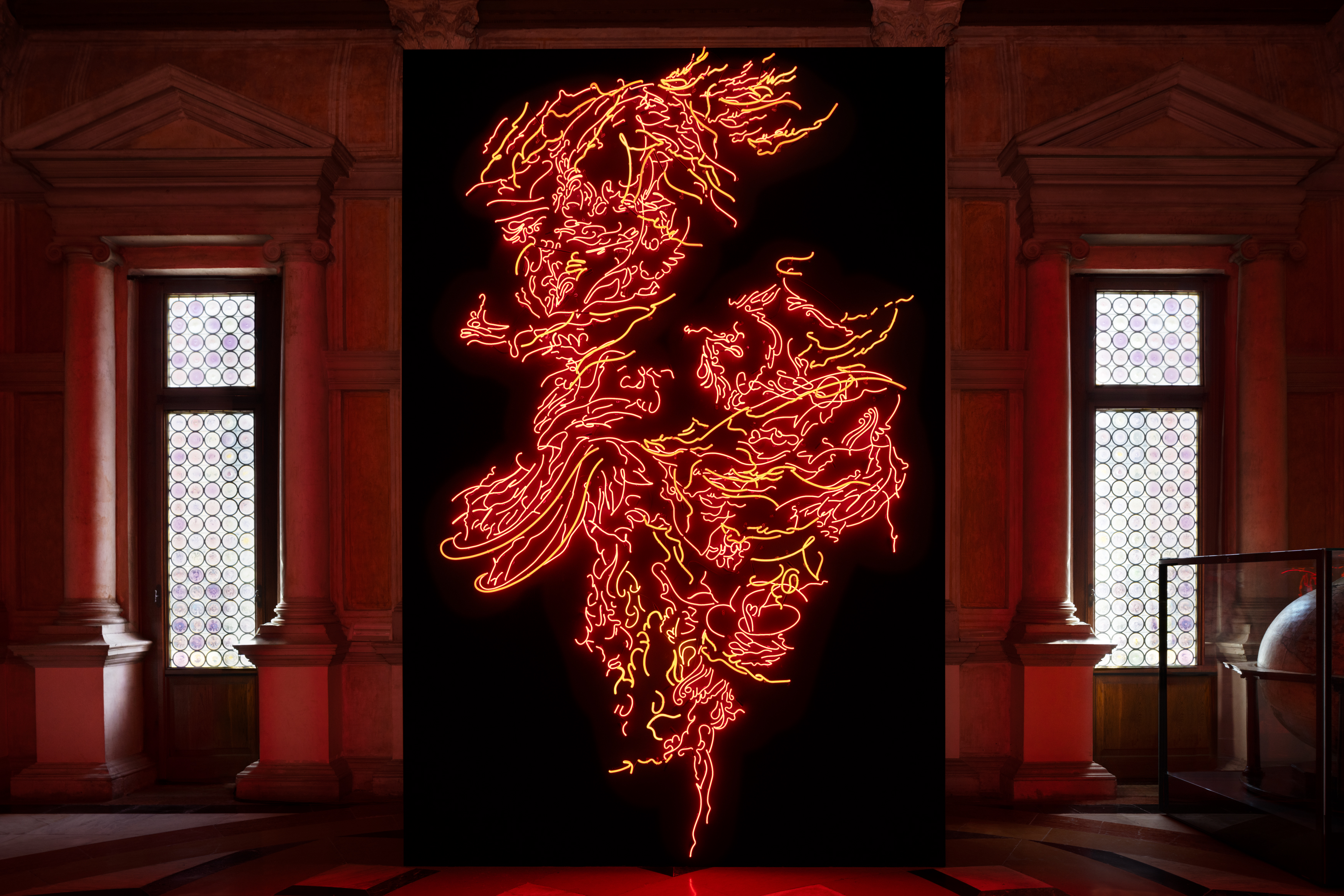 neon fire