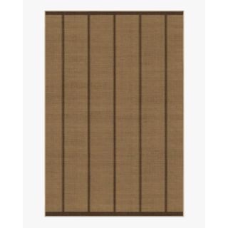 Architectural Digest Harvest Stripe Brown Re-Jute Rug