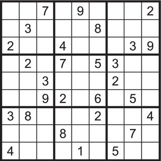 Sudoku puzzle