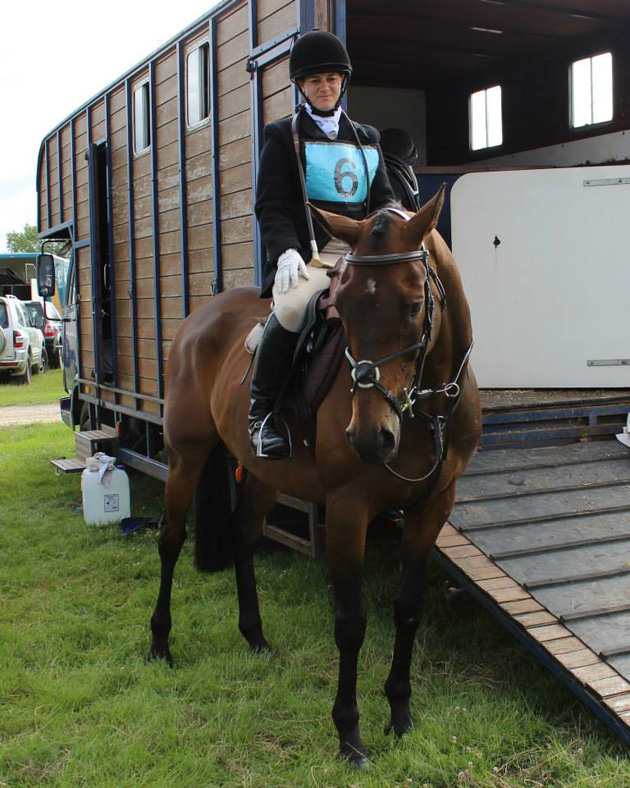 kerrie at inter hunt relay
