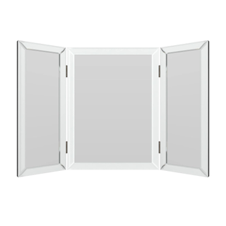 Tri-fold mirror