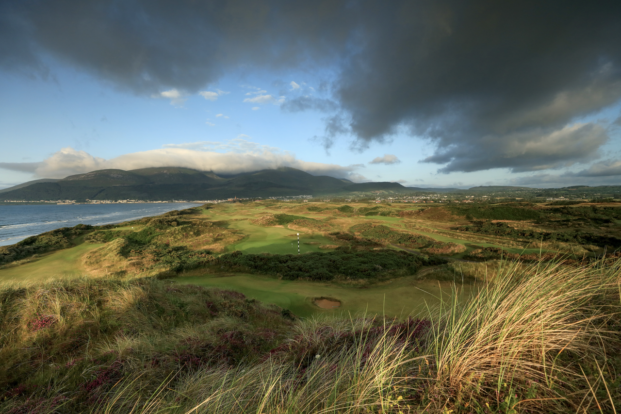 Royal County Down par-4 3rd hole pictured