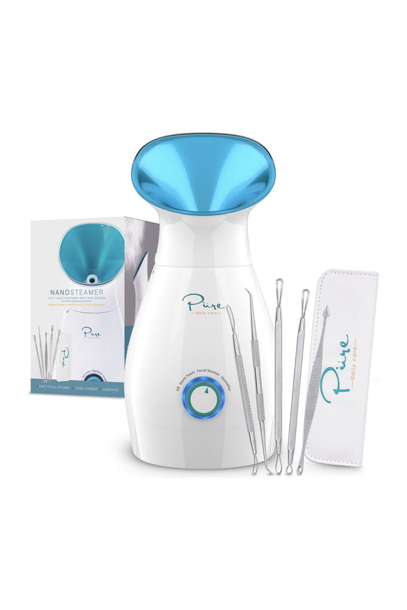 Pure Daily Care NanoSteamer Large 3-in-1 Nano Ionic Facial Steamer